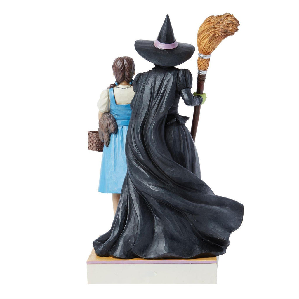 PRE-ORDER 2024 <br> Wizard of Oz by Jim Shore <br> Dorothy & The Wicked Witch (22cm) <br> "I'll Get You My Pretty" - $159.95