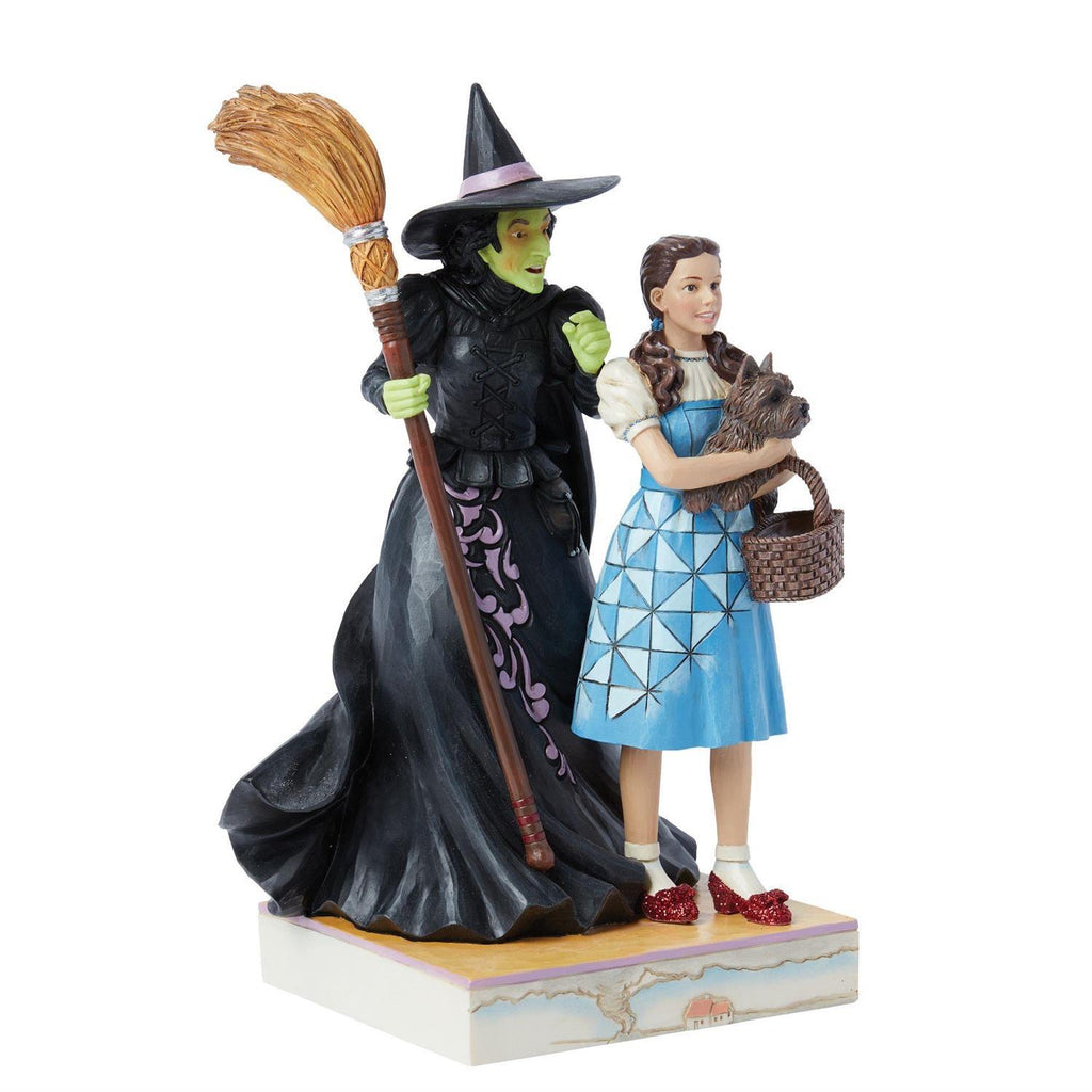 NEW 2024 <br> Wizard of Oz by Jim Shore <br> Dorothy & The Wicked Witch (22cm) <br> "I'll Get You My Pretty"