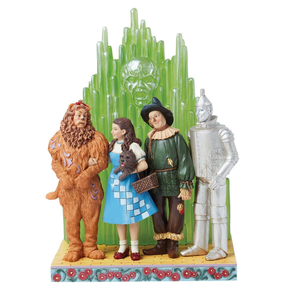 NEW 2024 <br> Wizard of Oz by Jim Shore <br> Light Up Wizard of Oz Scene (23cm) <br> "The Land of Oz"