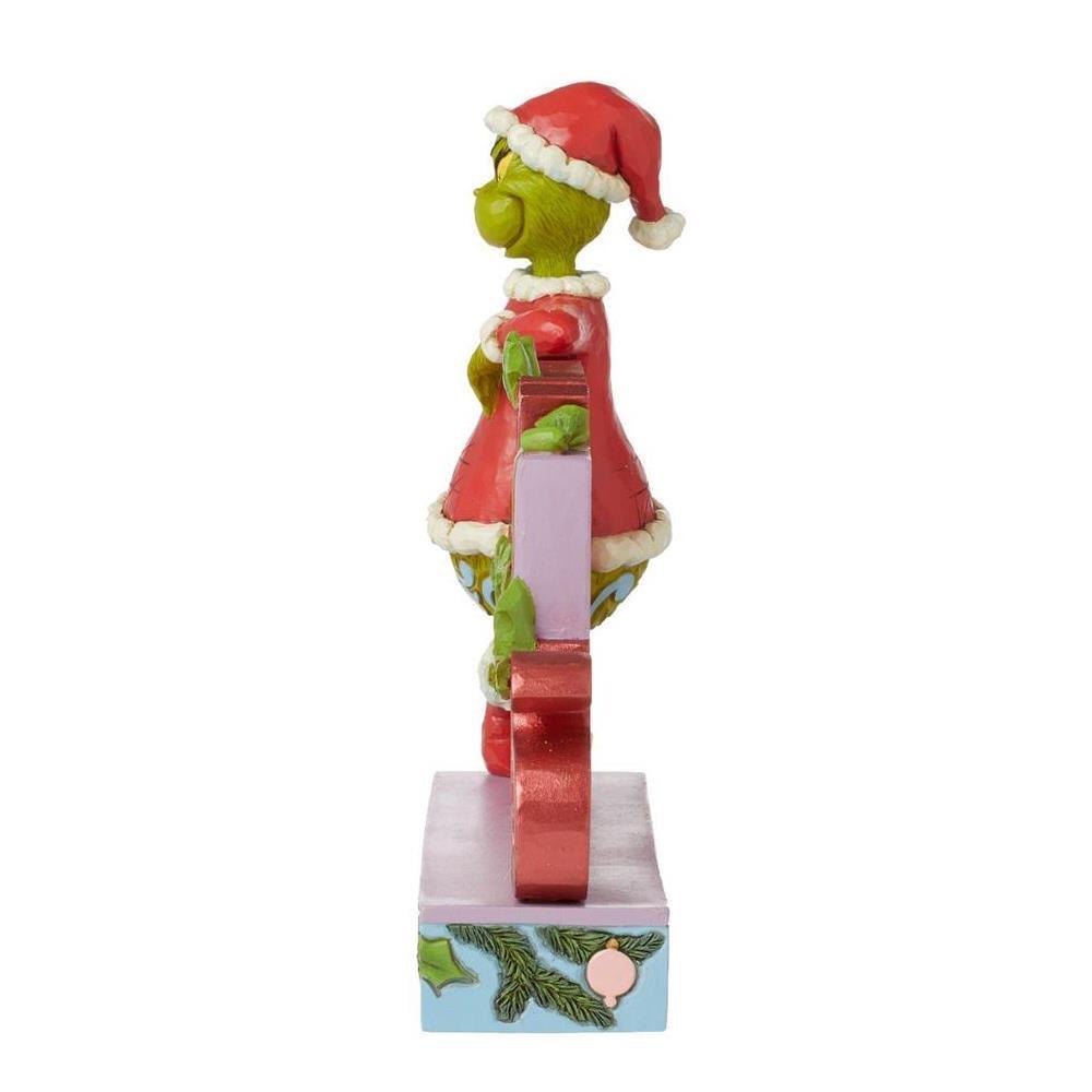 PRE-ORDER 2024 <br> Grinch by Jim Shore <br> Merry Grinchmas Word (18cm) - $139.95