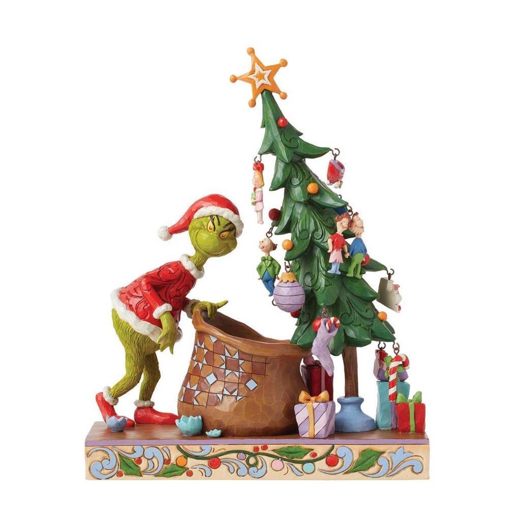 Grinch by Jim Shore <br> Deluxe 12 Days Countdown (S/10) (30cm)