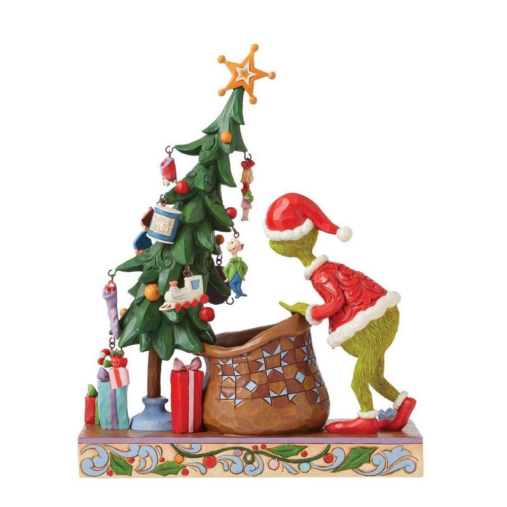 PRE-ORDER 2024 <br> Grinch by Jim Shore <br> Deluxe 12 Days Countdown (S/10) (30cm) - $259.95