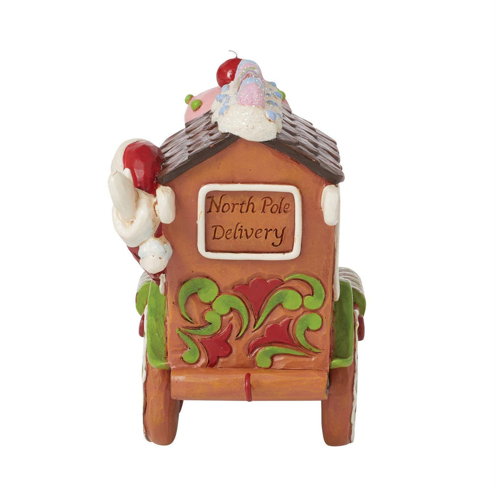 Heartwood Creek  <br> Gingerbread Train Engine (12cm) <br> "Santa's On His Way"