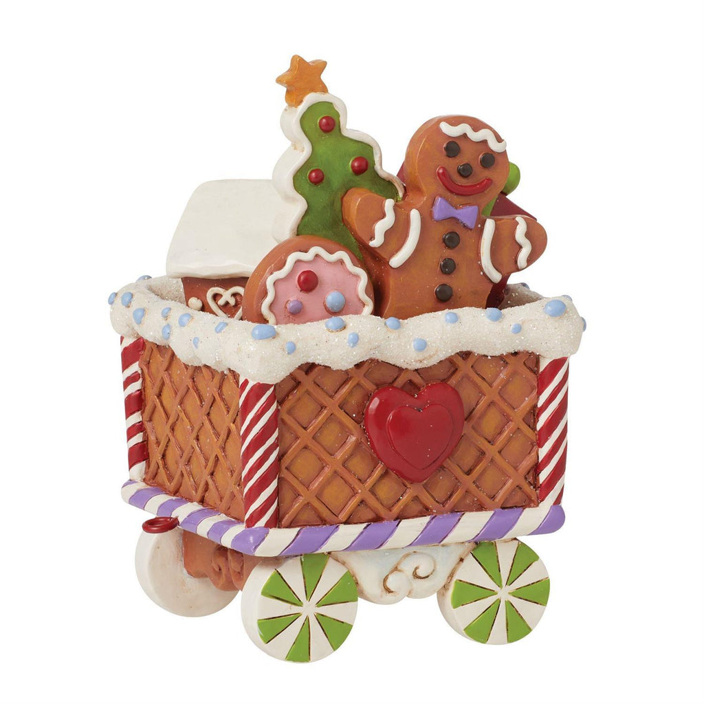 Heartwood Creek  <br> Gingerbread Train Car (12.7cm) <br> "Railway Surprises"