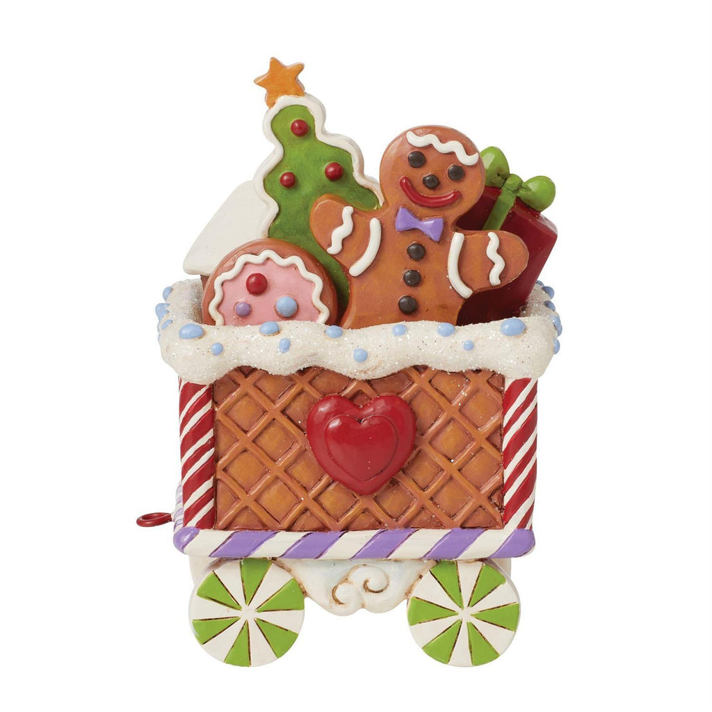 Heartwood Creek  <br> Gingerbread Train Car (12.7cm) <br> "Railway Surprises"