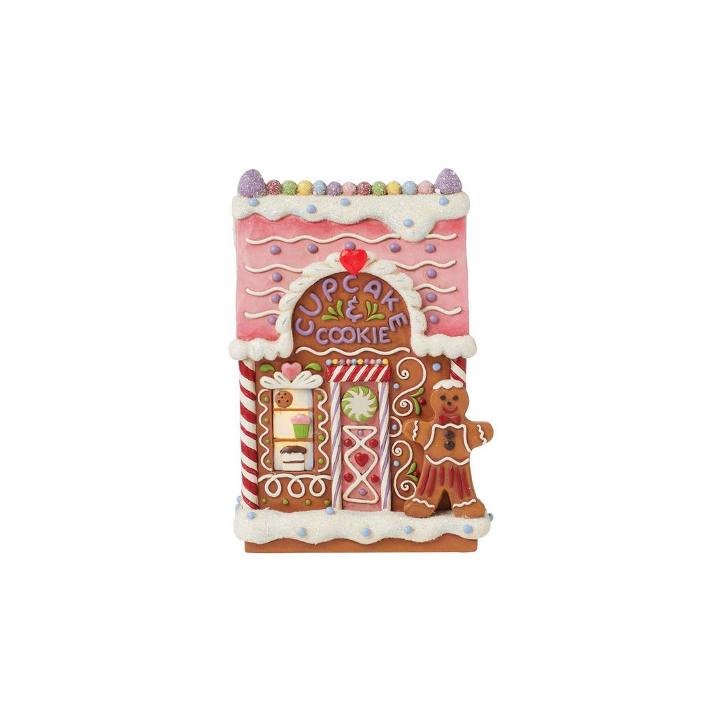 Heartwood Creek  <br> Gingerbread LED Bakery (17cm) <br> "Baking Spirits Bright"