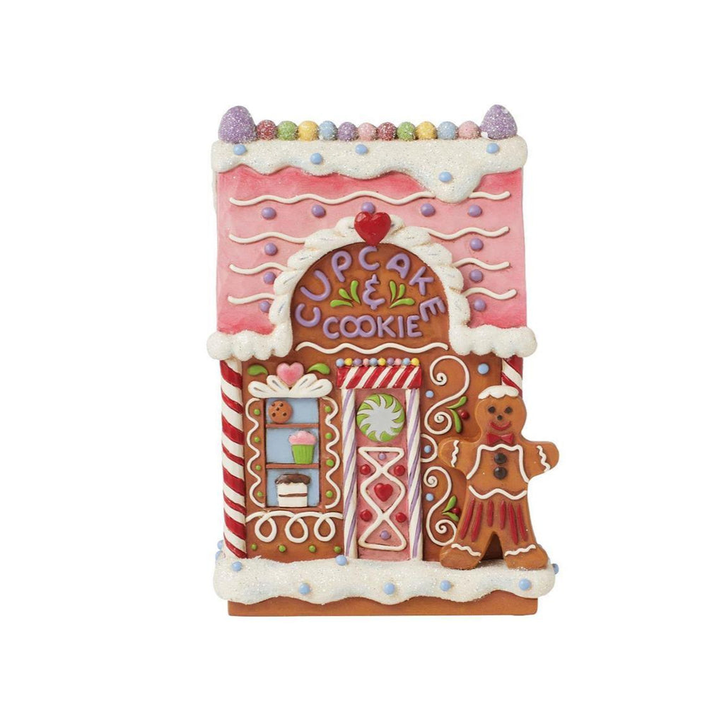 Heartwood Creek  <br> Gingerbread LED Bakery (17cm) <br> "Baking Spirits Bright"