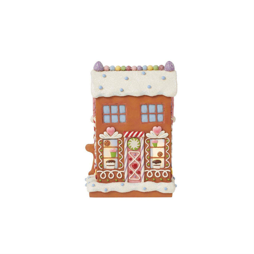 Heartwood Creek  <br> Gingerbread LED Bakery (17cm) <br> "Baking Spirits Bright"