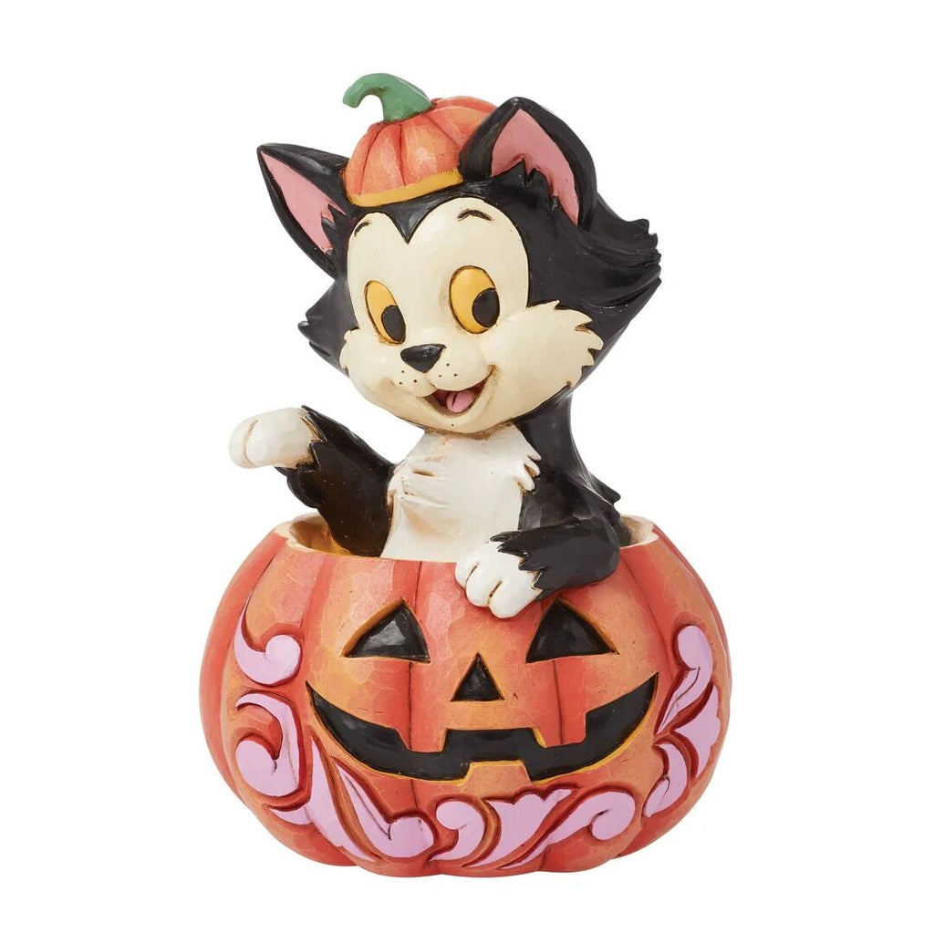 Disney Traditions <br> Figaro in Jack-O-Lantern (9cm)