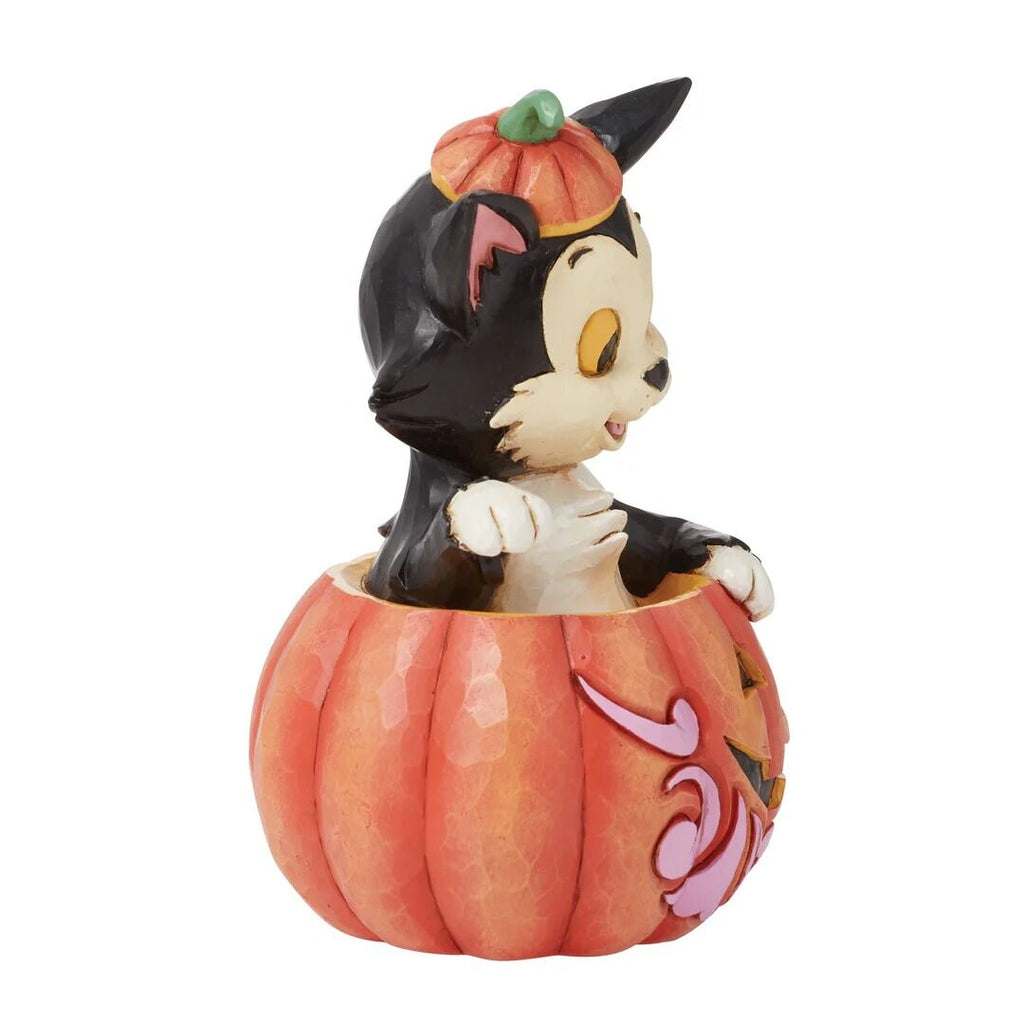 Disney Traditions <br> Figaro in Jack-O-Lantern (9cm)