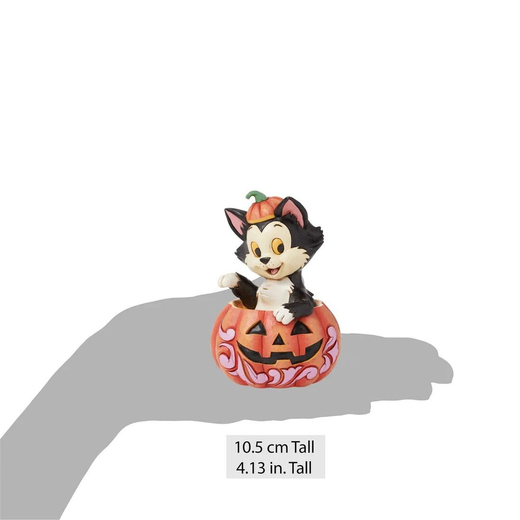 Disney Traditions <br> Figaro in Jack-O-Lantern (9cm)