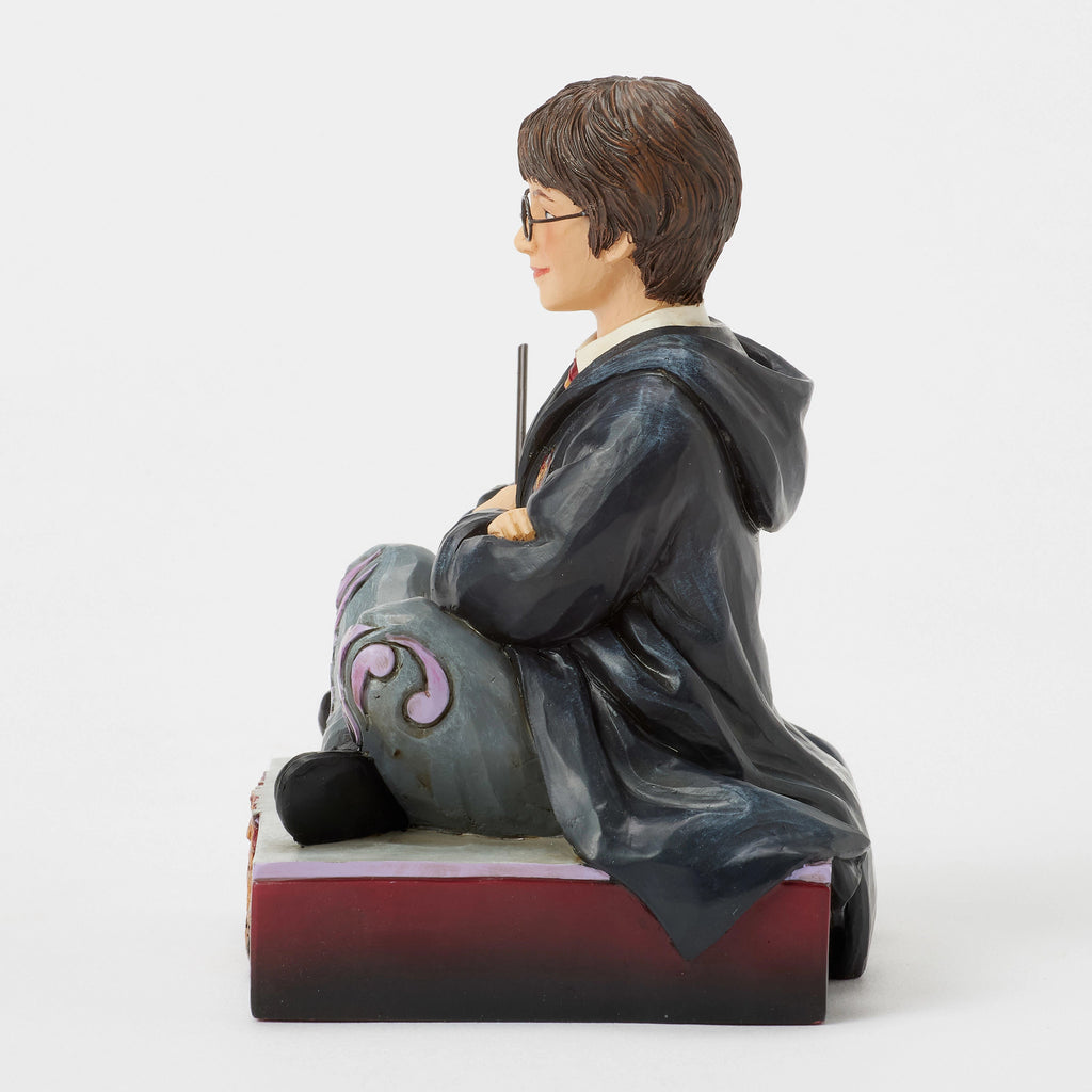 Harry Potter by Jim Shore <BR> Harry Potter with Wand <br> "The Chosen One"