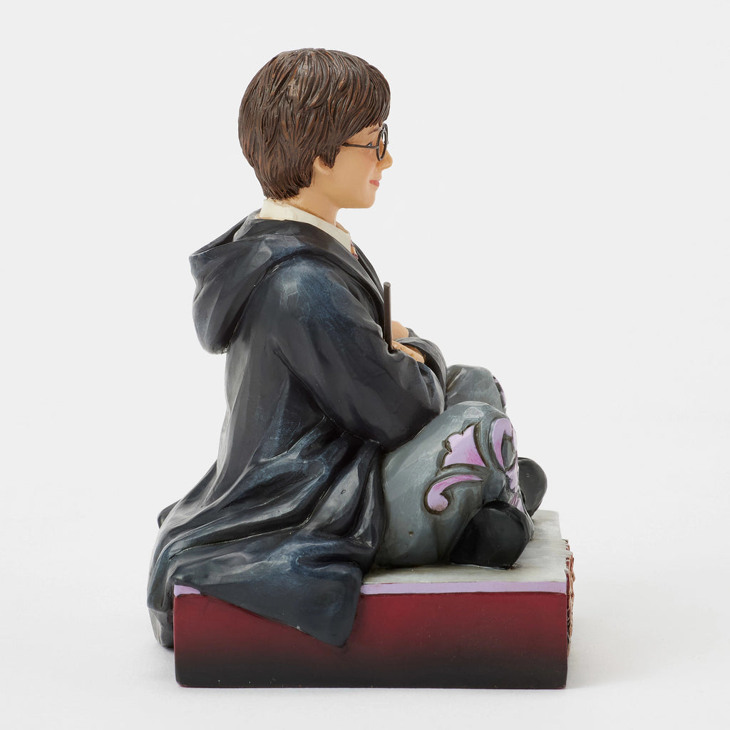 Harry Potter by Jim Shore <BR> Harry Potter with Wand <br> "The Chosen One"