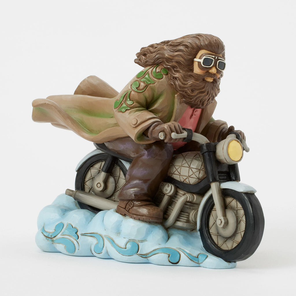 Harry Potter by Jim Shore <BR> Hagrid on Bike <br> "Guardian in the Sky"
