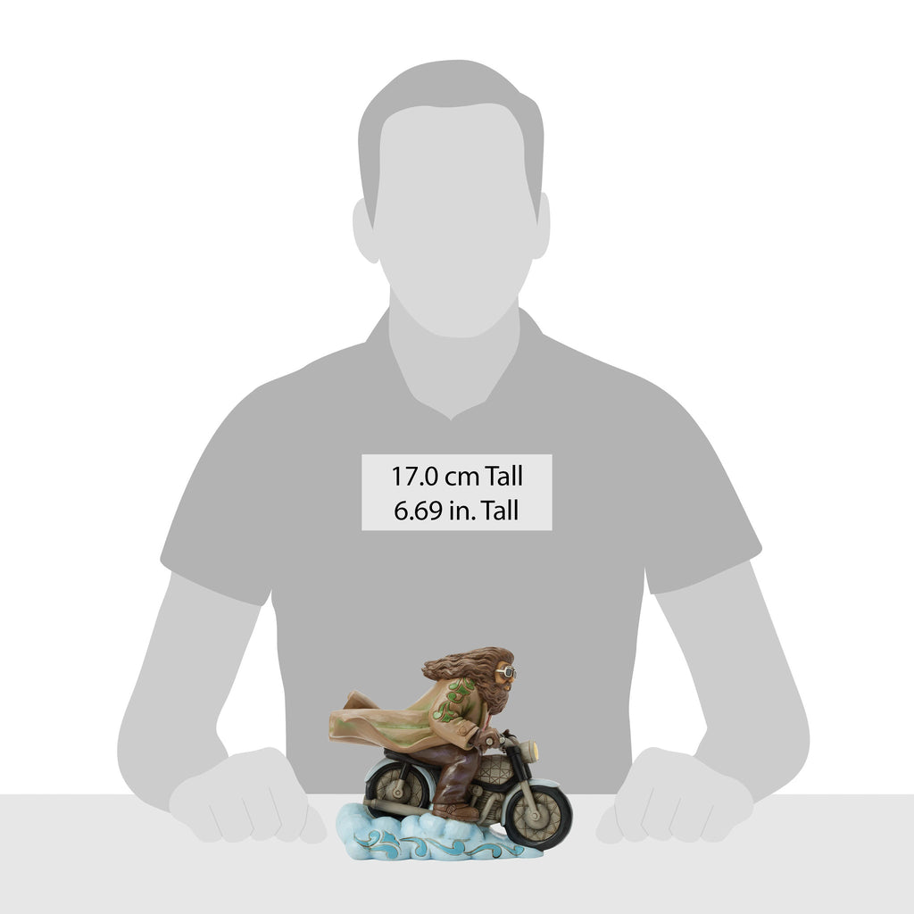 Harry Potter by Jim Shore <BR> Hagrid on Bike <br> "Guardian in the Sky"