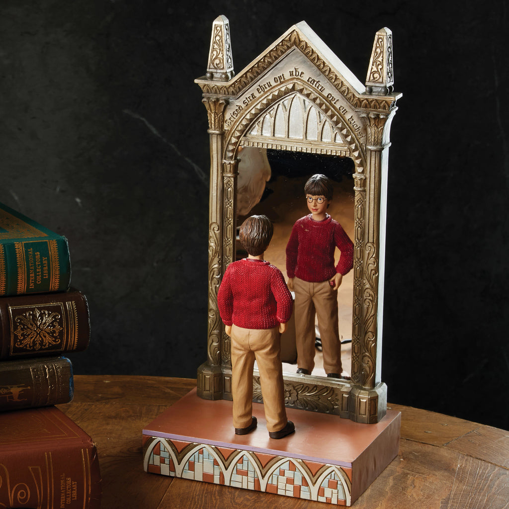 Harry Potter by Jim Shore <BR> Harry & Mirror of Erised <br> "Harry's Reflection"