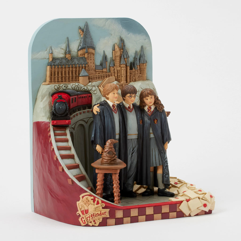 Harry Potter by Jim Shore <BR> Trio Castle Scene <br> "The Journey Begins"
