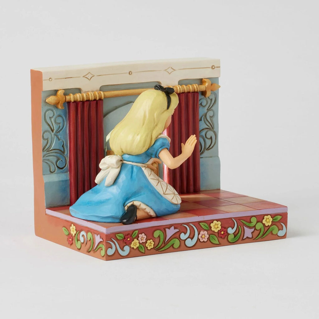 Disney Traditions <br> Alice in Wonderland with LED Door <br> "Curiouser & Curiouser"