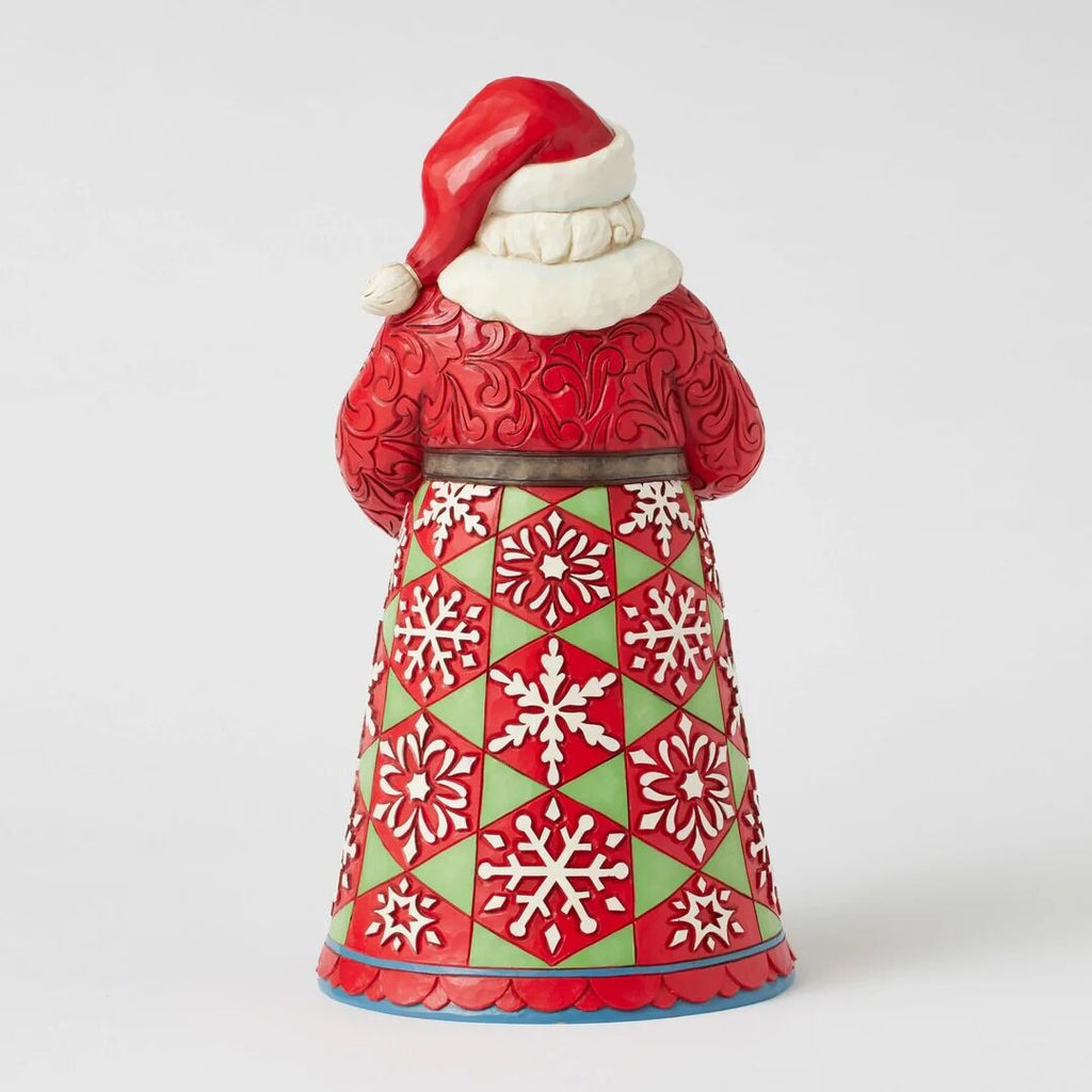 Heartwood Creek <br> Santa with Globe (26cm) <br> "Frosty Keepsake"