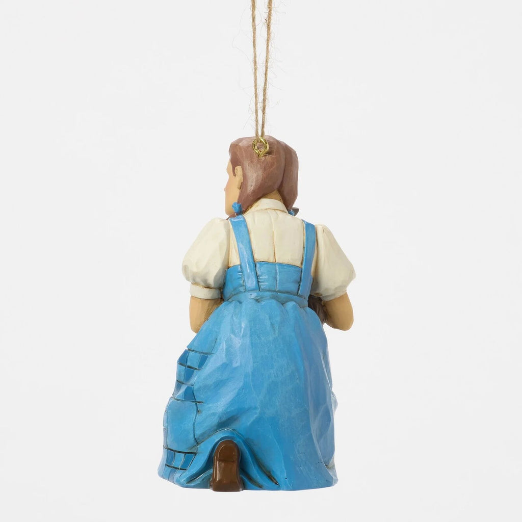 Wizard of Oz by Jim Shore <br> Hanging Ornament <br> Dorothy with Toto (9cm)