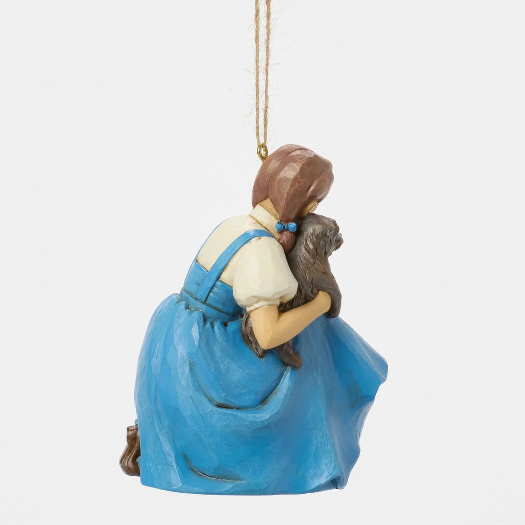 Wizard of Oz by Jim Shore <br> Hanging Ornament <br> Dorothy with Toto (9cm)