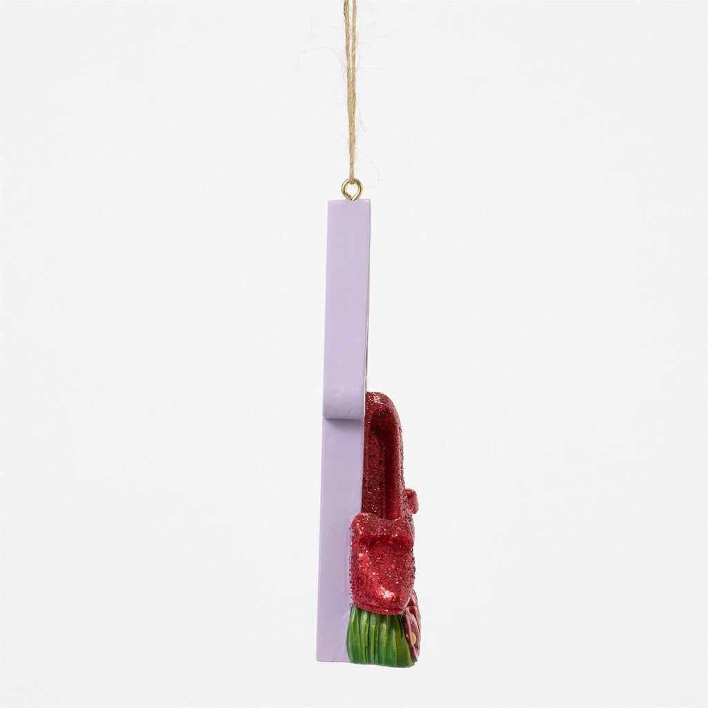 Wizard of Oz by Jim Shore <br> Hanging Ornament <br> Ruby Slippers "There's no place like Home"