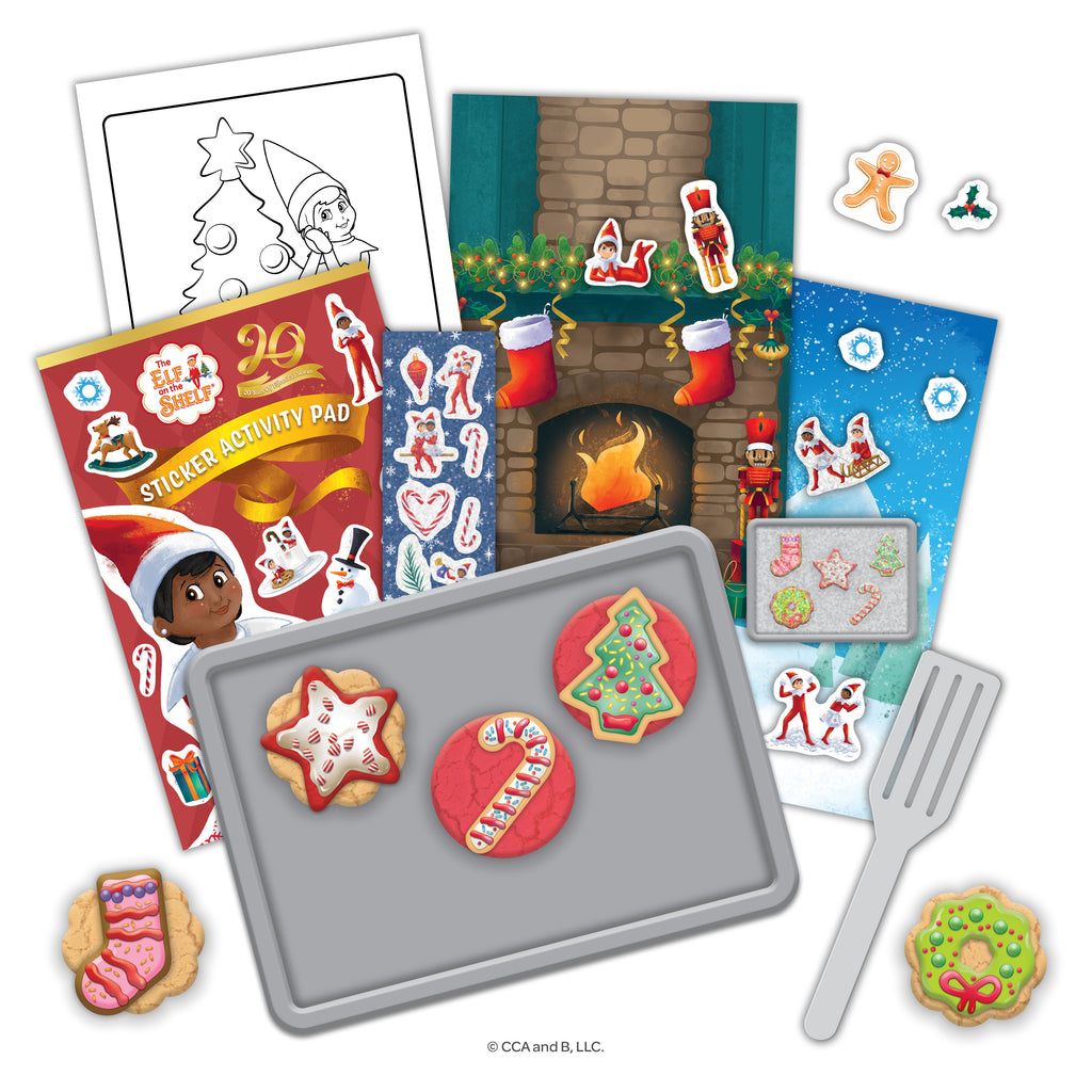 NEW 2025 <br> Elf on the Shelf <br> Cookies for Santa Play Set (20th Anniversary)