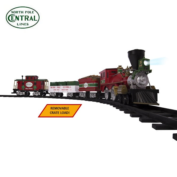 Lionel Trains <br> North Pole Central <br> Ready-to-Play Train Set with Bluetooth