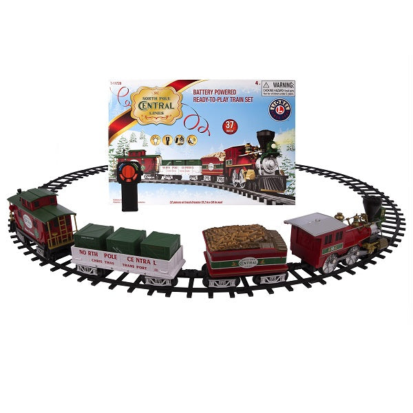 Lionel Trains <br> North Pole Central <br> Ready-to-Play Train Set