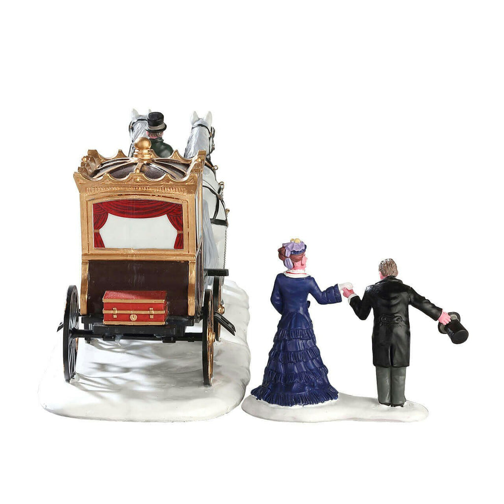 Lemax Table Pieces <br> The Duchess Arrives, Set of 2