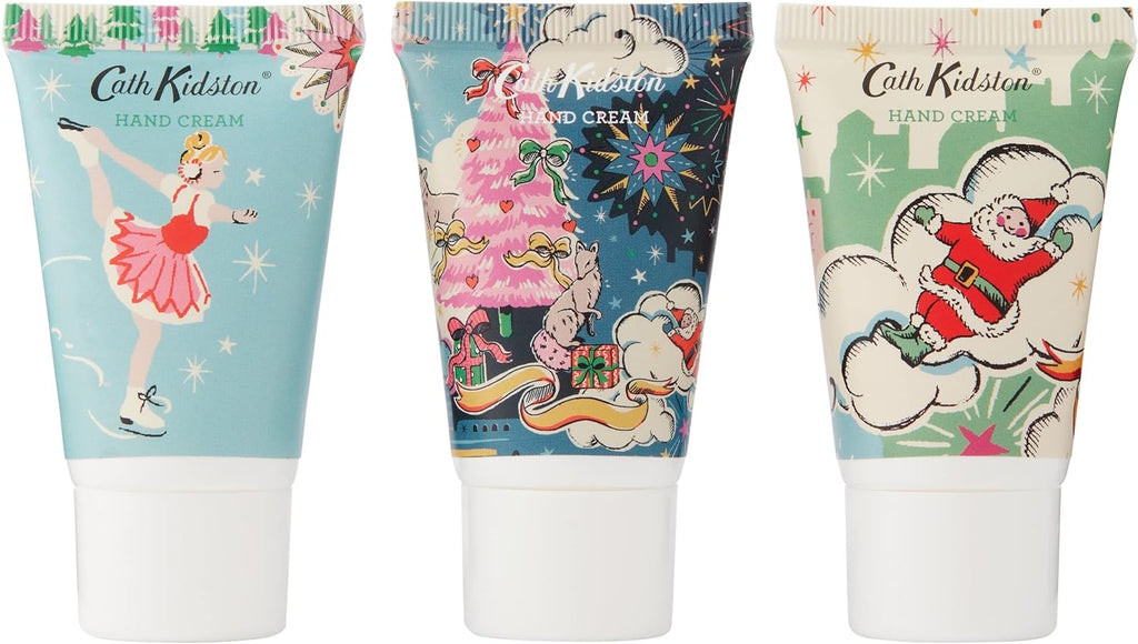 Mad Beauty Cath Kidston <br> A Christmas Sky Hand Cream Trio (3x30ml)