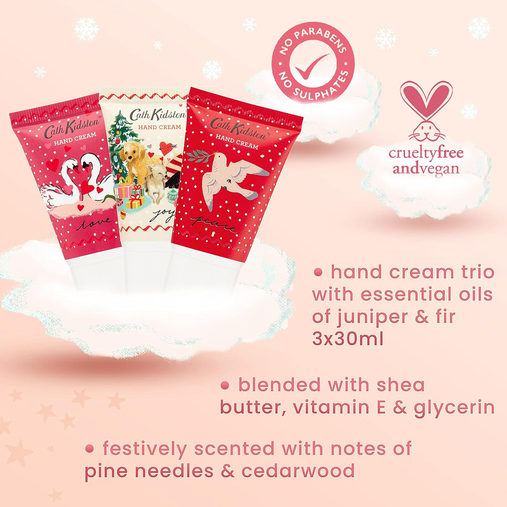 Cath Kidston <br> Shine Bright Hand Cream Trio (3x30ml)