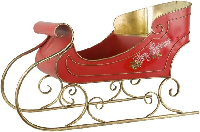 Mark Roberts <br> Santa's Sleigh Red