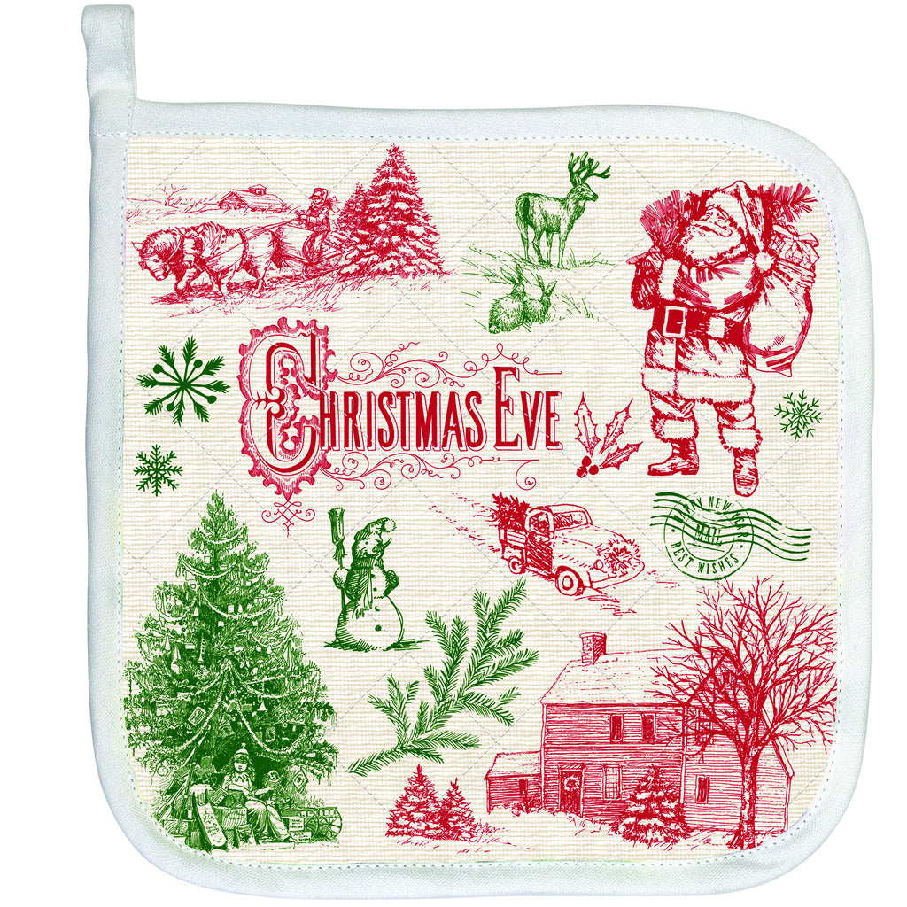 Michel Design Works <br> Pot Holder <br> It's Christmastime