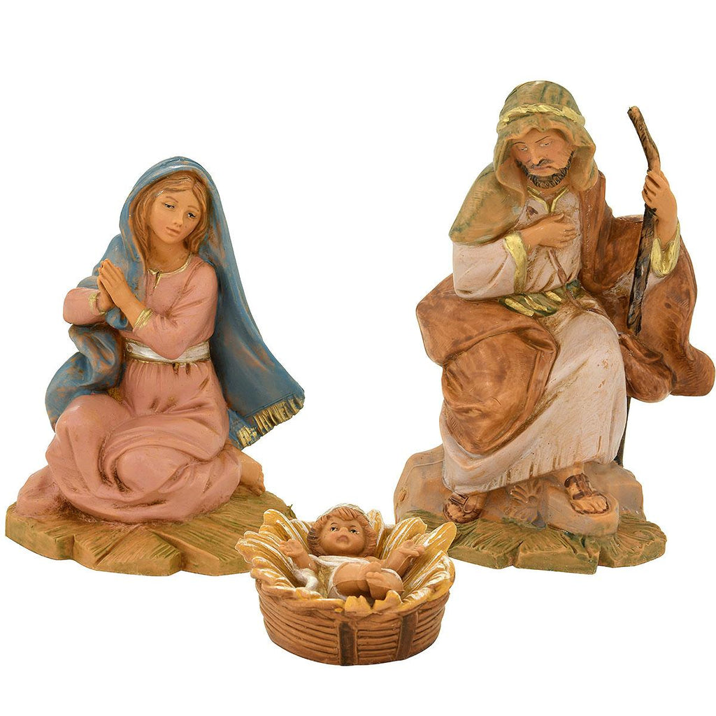 FONTANINI 5"<BR> Centennial Holy Family (Set of 3)