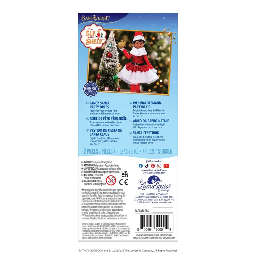 PRE-ORDER <br> NEW 2025 <br> Claus Couture Collection® <br> Fancy Santa Party Dress