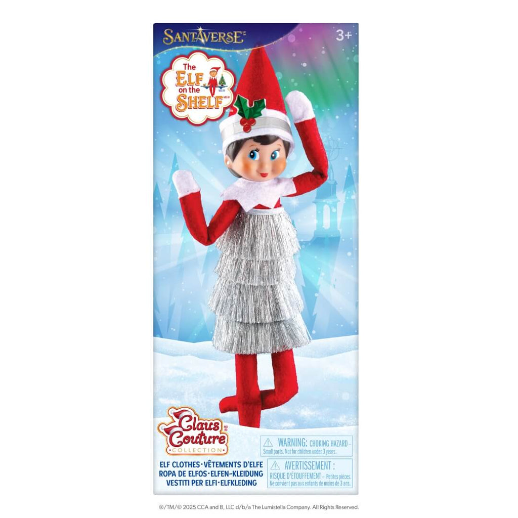 PRE-ORDER <br> NEW 2025 <br> Claus Couture Collection® <br> Tiny Tinsel Dress