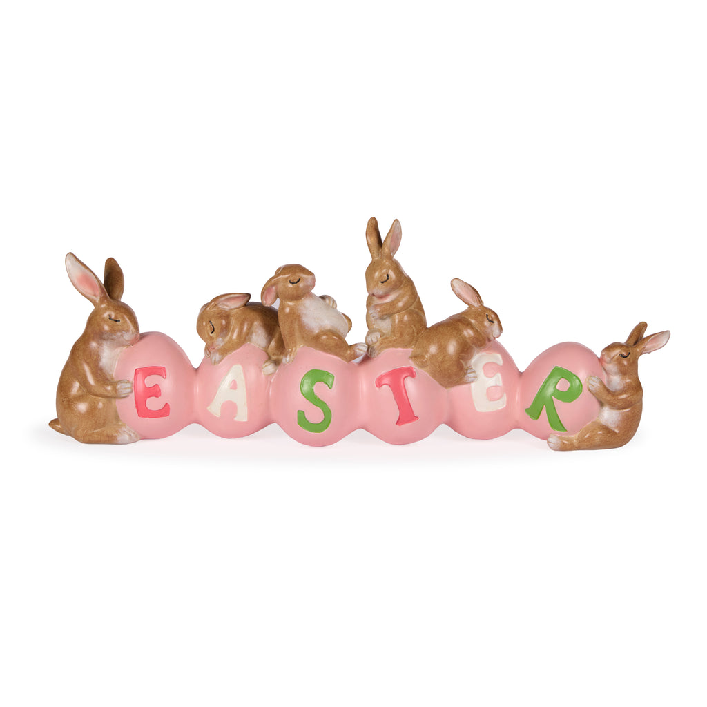 Easter Sign <br> Sweet Pea <br> Bunnies Easter Sign