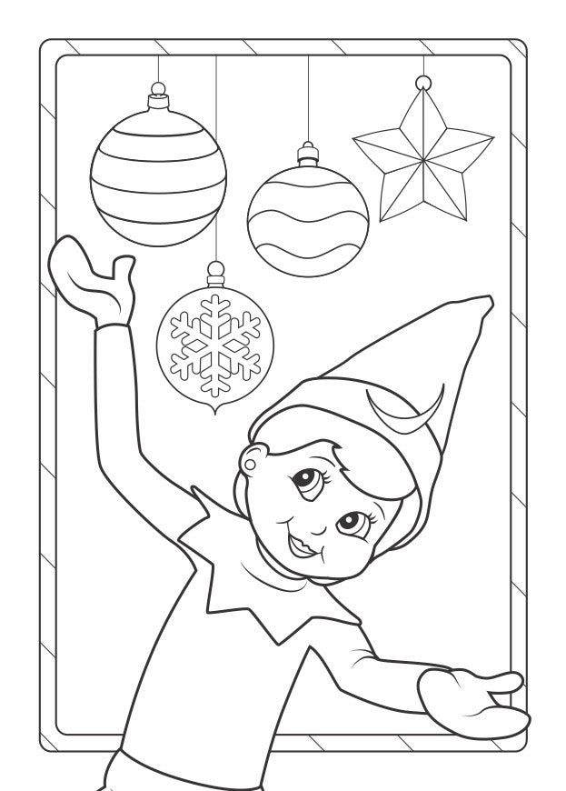 Elf on the Shelf <br> Jumbo Colouring Book