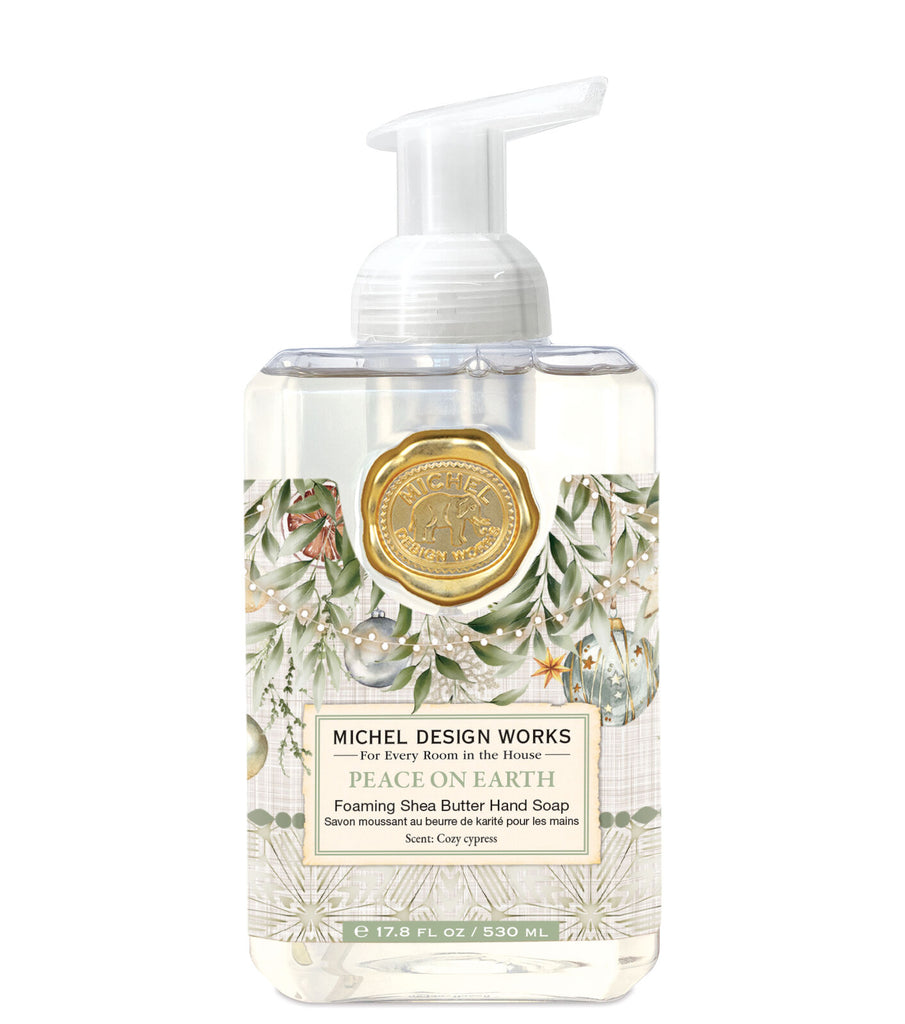 Michel Design Works <br> Foaming Hand Soap <br> Peace on Earth