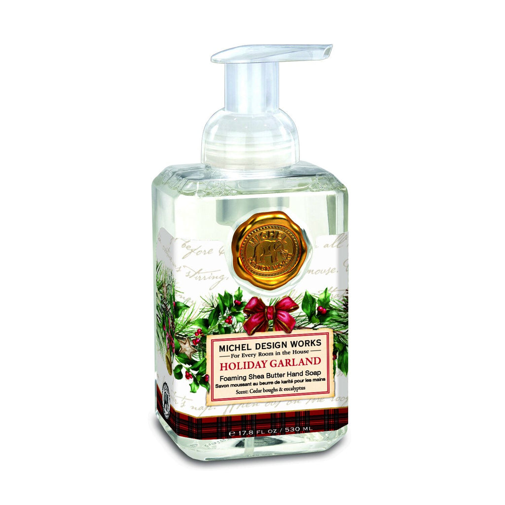 Michel Design Works <br> Foaming Hand Soap <br> Holiday Garland