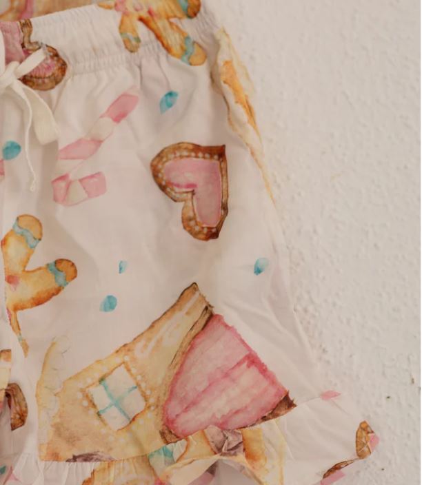 Gingerbread Dreams - Girls Pajama Set