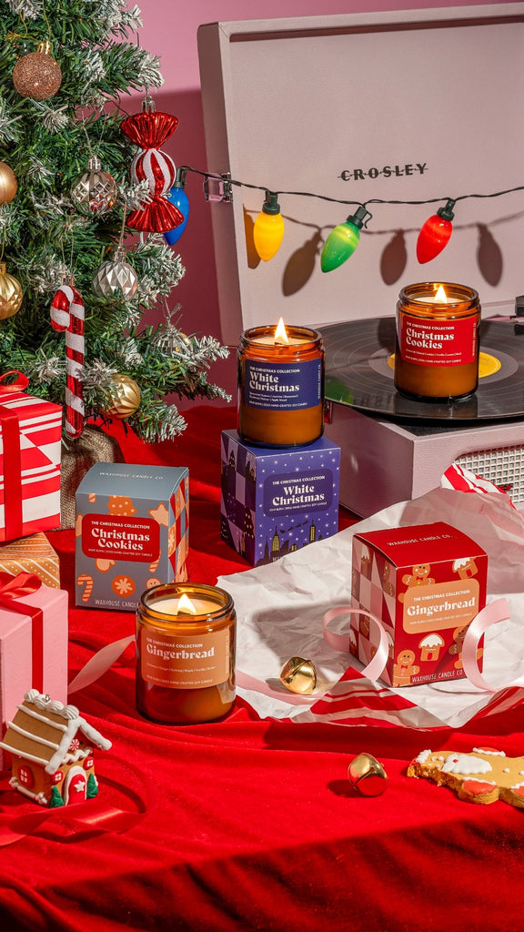 Waxhouse <br> The Christmas Collection <br> Christmas Cookies Soy Candle