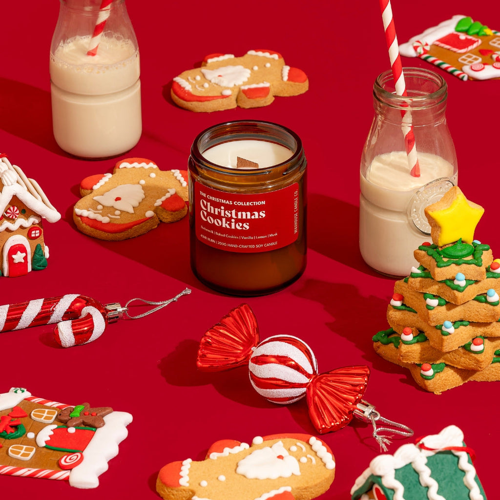 Waxhouse <br> The Christmas Collection <br> Christmas Cookies Soy Candle