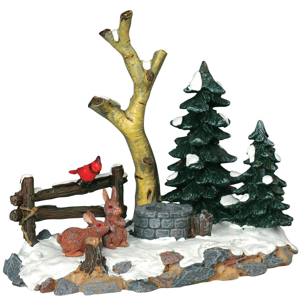 Lemax Landscaping <br> Curious Bunnies