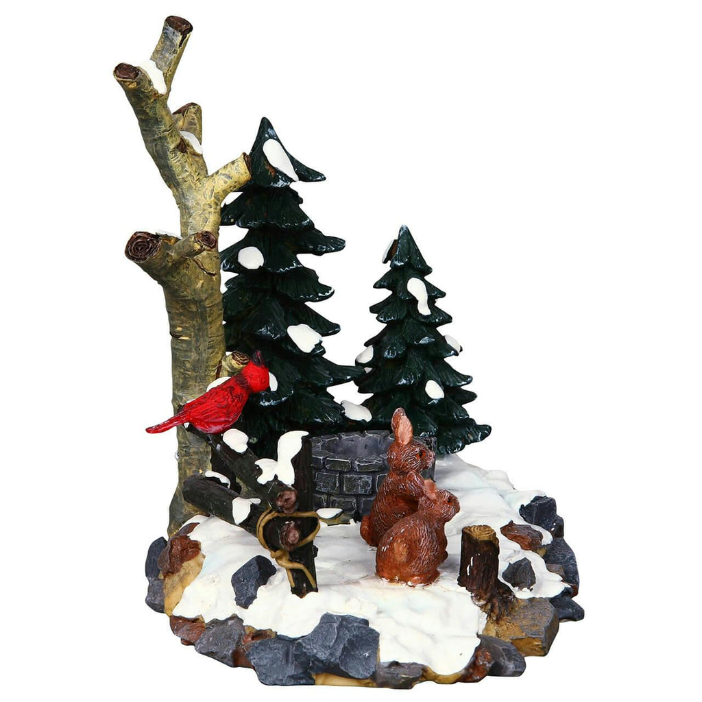 Lemax Landscaping <br> Curious Bunnies