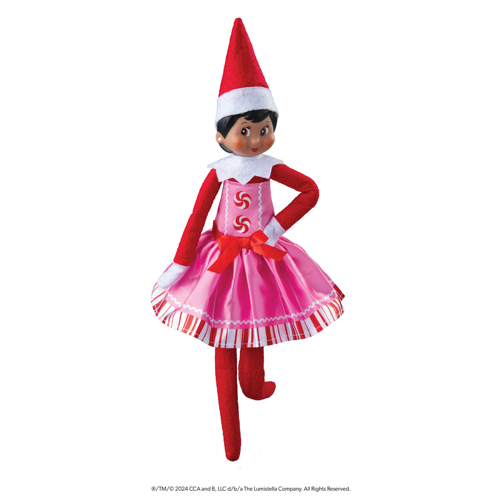 NEW 2024 <br> Claus Couture Collection® <br> Pink Peppermint Party Dress