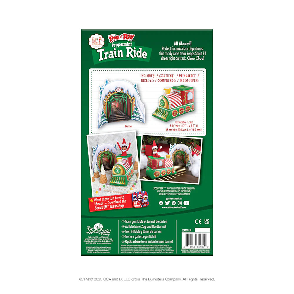 Scout Elves At Play® <br> Peppermint Train Ride