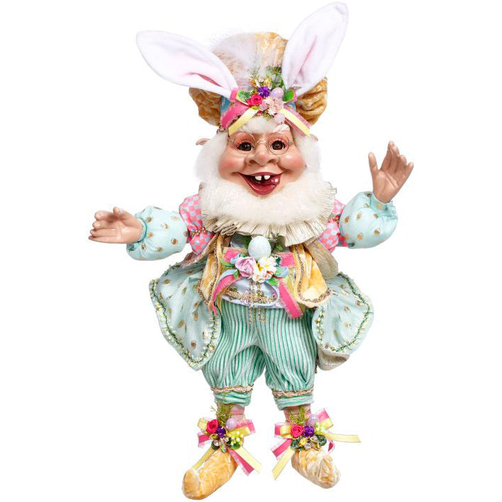 Tête de lapin fantaisiste dans un cadre gravé antique | Vecteur Premium