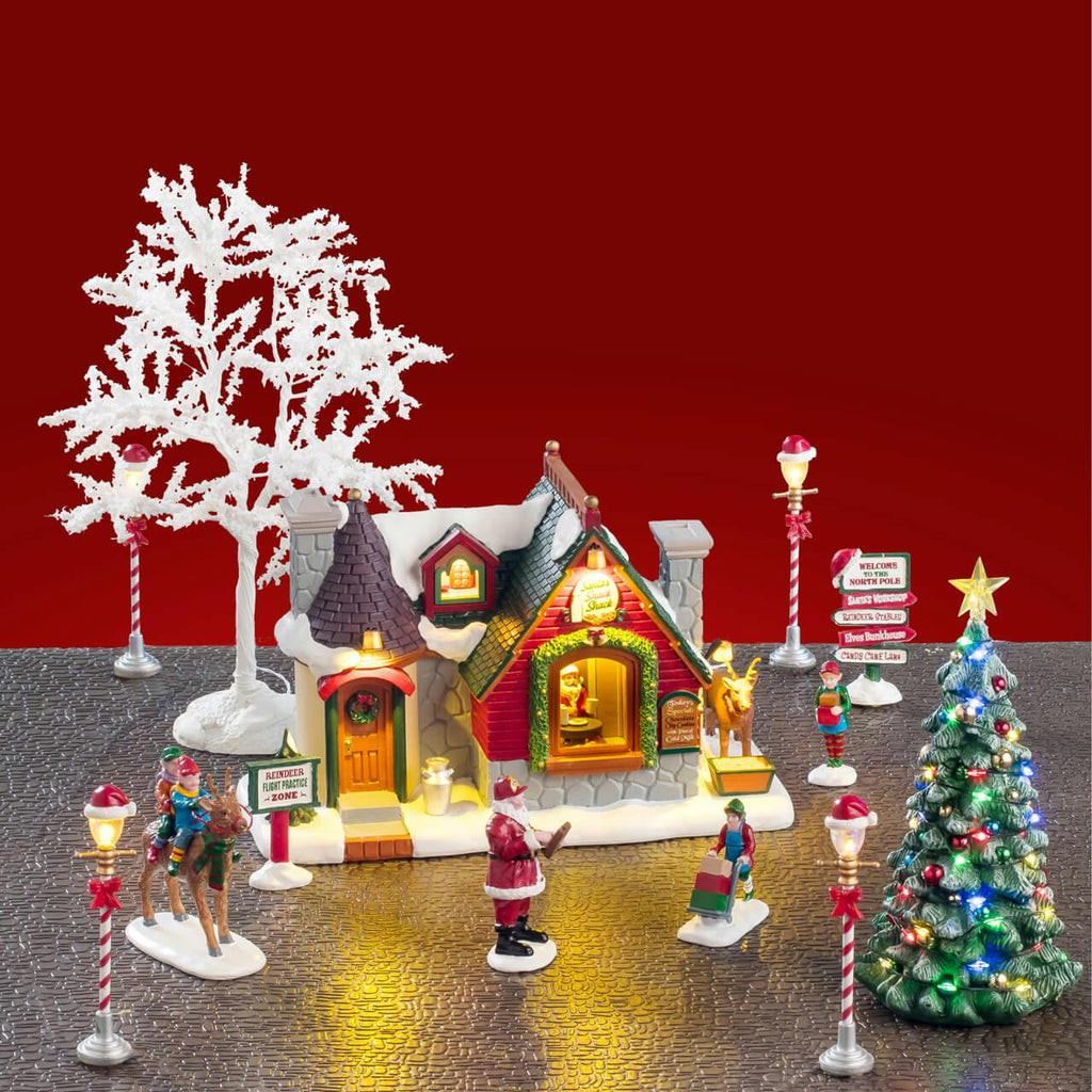 LEMAX 2025 <br> Santa's Wonderland <br> Santa's Snack Shack Set